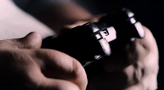 Also from Agent 47 - sneaky shot of someone playing Hitman no doubt.